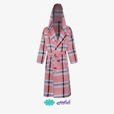 حوله تن پوش برند ابراهیمی سایز دو ایکس لارج (XXL) طرح چهارخانه