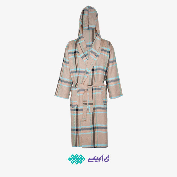 حوله تن پوش برند ابراهیمی سایز دو ایکس لارج (XXL) طرح چهارخانه