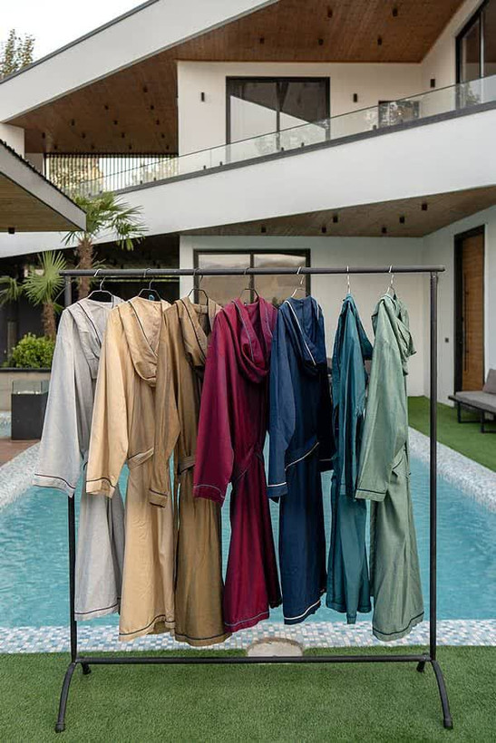 سرویس حوله پالتویی سه تیکه لنوکو سایز ایکس لارج (XL)